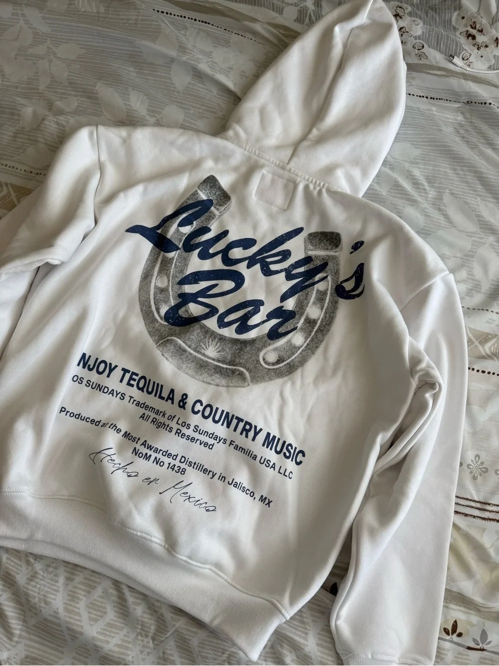PacSun White Hoodie 